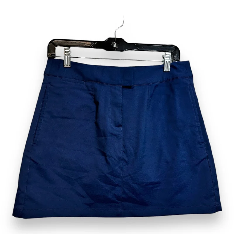 Athletic Skirt Skort By Puma In Navy, Size: 4