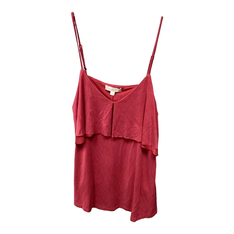 Top Sleeveless By Eri + Ali In Red, Size: M