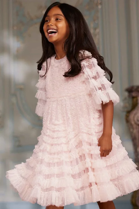 Street Style Fashion Winter Warm - Up Sale La Vie En Rose Kids Dress