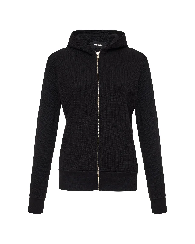 Women's Professional Apparel Luxe Women's Fashion Baby Thermal Zip Up Hoody
