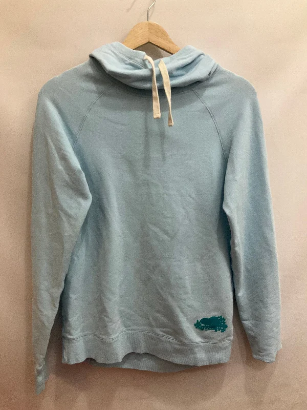 Sweatshirt Hoodie By Cmb In Blue, Size: S