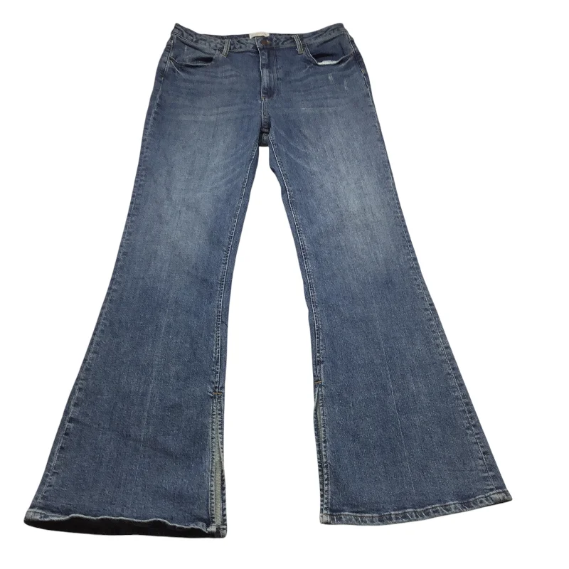 Jeans Straight By Cmc In Blue Denim, Size: 12