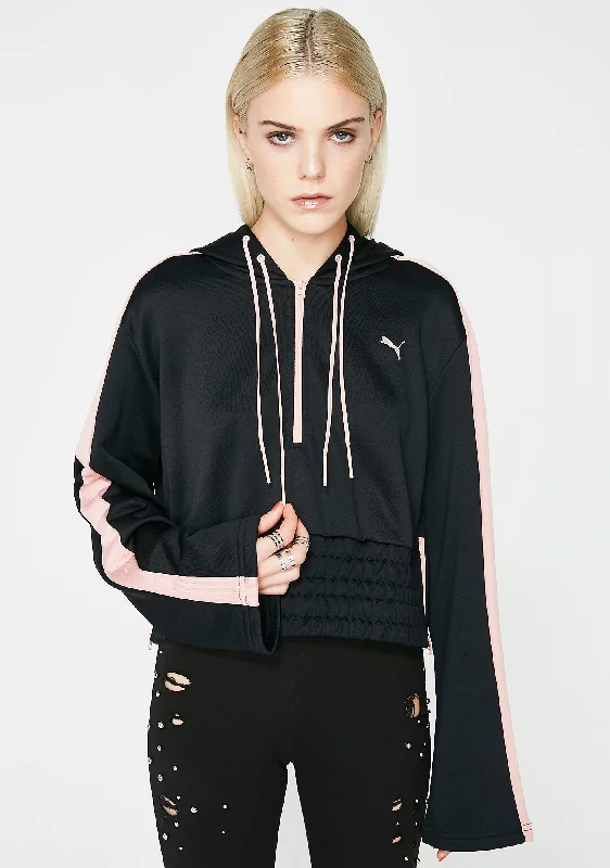 Comfortable Women's Outfits Trend Forward Threads En Pointe Savannah Half Zip Hoodie