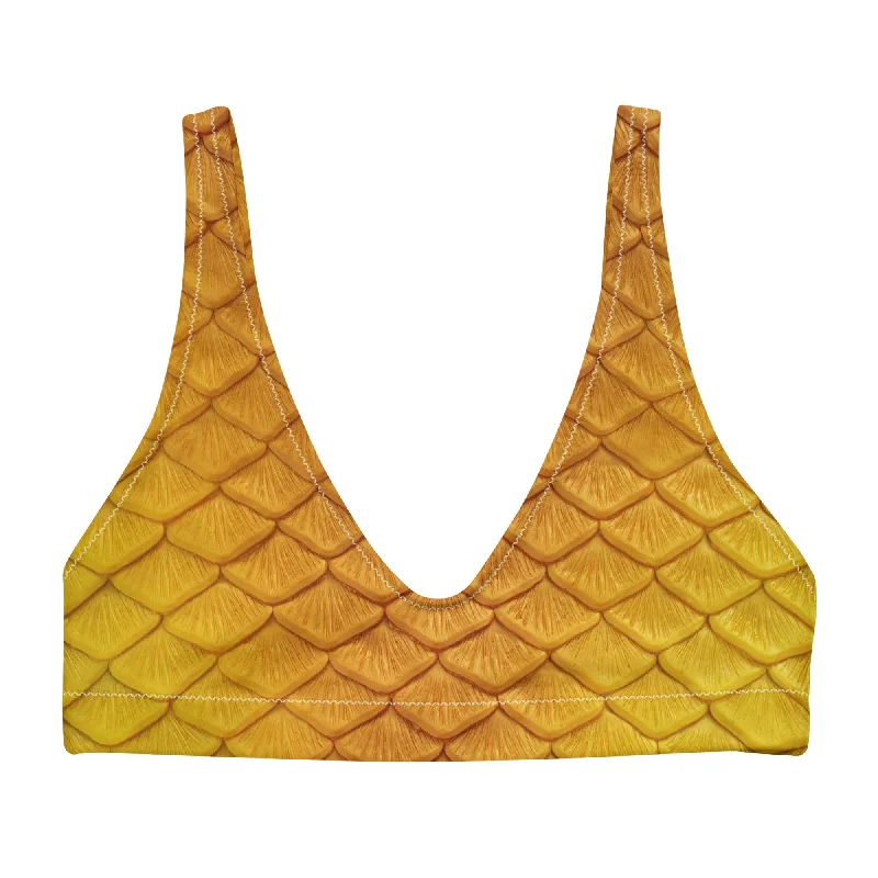 Women's High-Fashion Attire Unbeatable Prices Golden Hour Recycled Padded Bikini Top Women's High-Fashion Attire Unbeatable Prices Golden Hour Recycled Padded Bikini Top