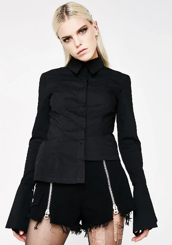 Online Shopping Boutiques Shop Sales Slim Blouse