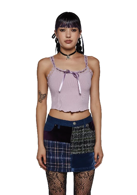 Best Online Clothing Boutiques Fashionista Favorites Evening In Roma Crop Cami - Mauve