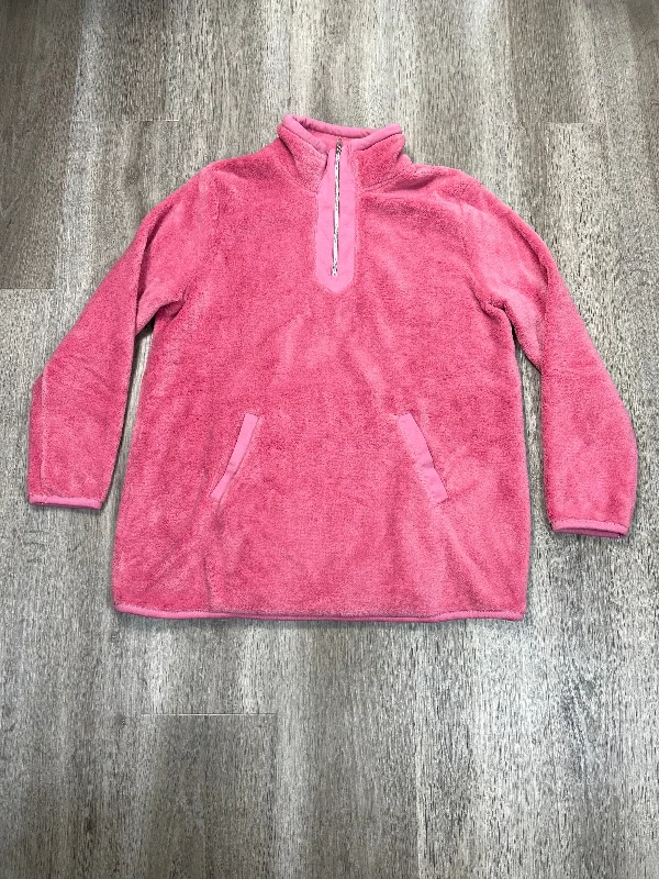 Sweatshirt Collar By Blair In Pink, Size: L