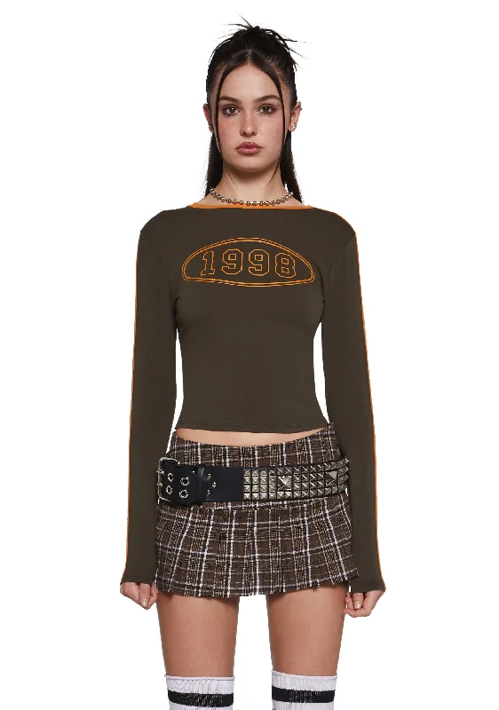 Street Style Fashion Winter Warm - Up Sale Byte Me Long Sleeve Tee