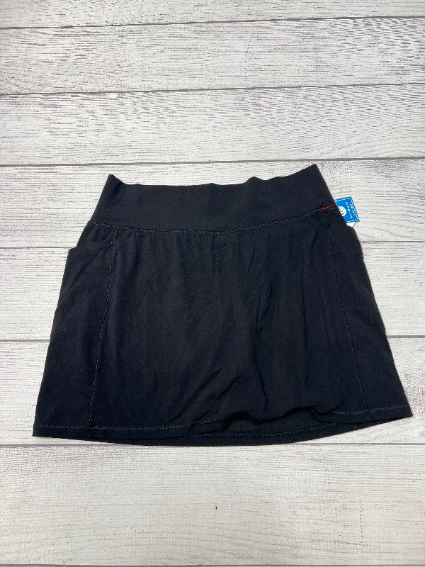 Athletic Skort By Athleta In Black, Size: Xl