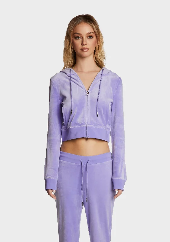 Stylish Women's Attire Fresh Styles, Fresh Deals Freesia OG Bling Velour Jacket