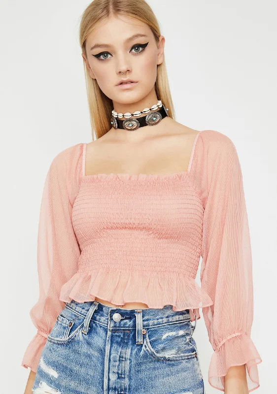 Online Clothing Stores Hurry Before It's Gone Dandy Darling Smocked Blouse