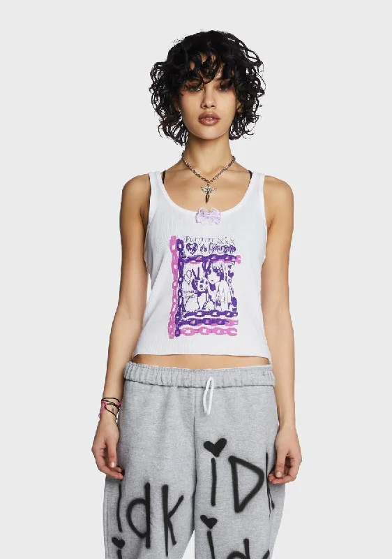 Trendy Online Boutiques Limited Time Special Offer Purr Tank Top