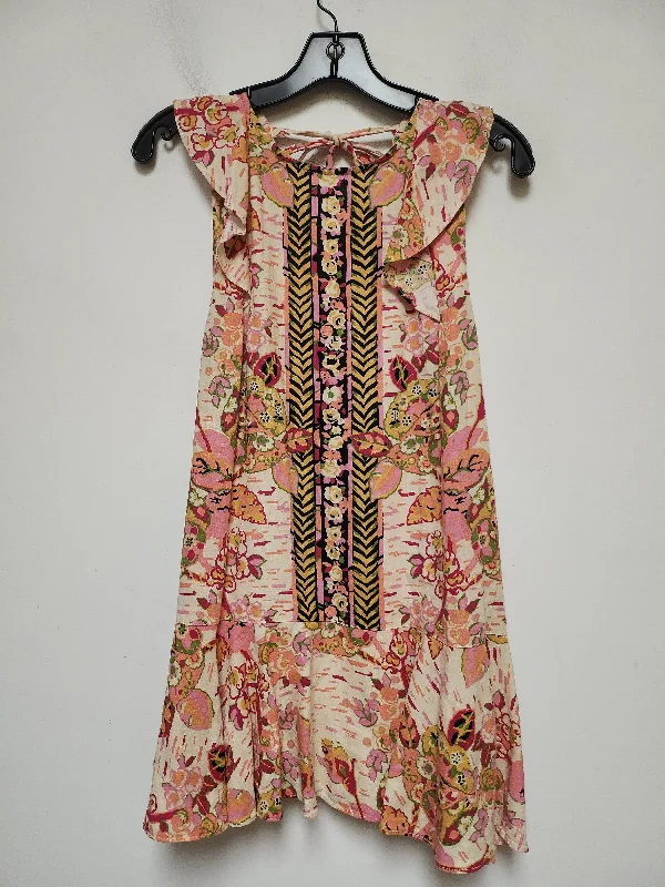 Top Sleeveless By Free People In Floral Print, Size: S