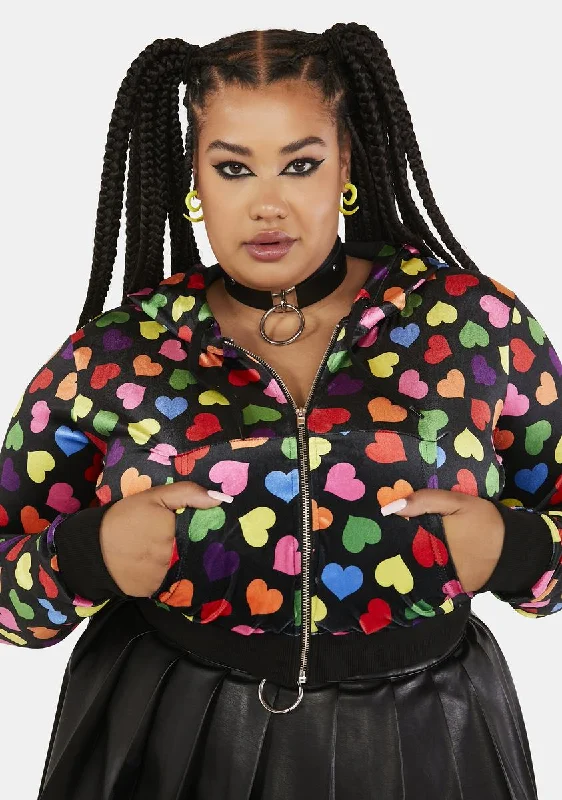 Women's Work Outfit For The Office Elegant Attire For The Modern Lady Plus Circle Of Love Velour Hoodie Women's Work Outfit For The Office Elegant Attire For The Modern Lady Plus Circle Of Love Velour Hoodie