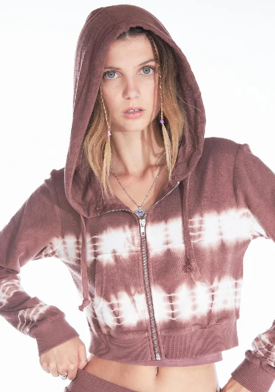 Women's Casual Attire Enjoy Discount Talk To The Hand Crop Hoodie