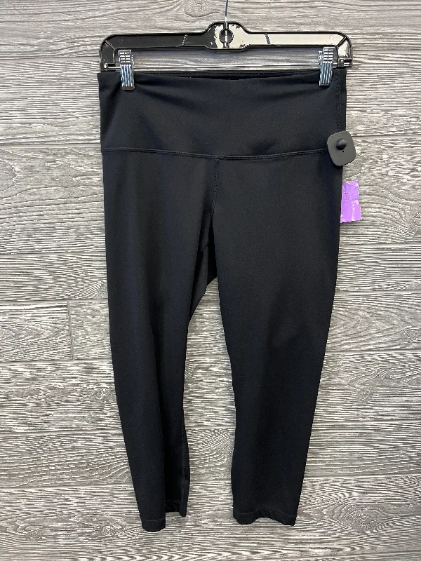 Athletic Capris By Yogalicious In Black, Size: M