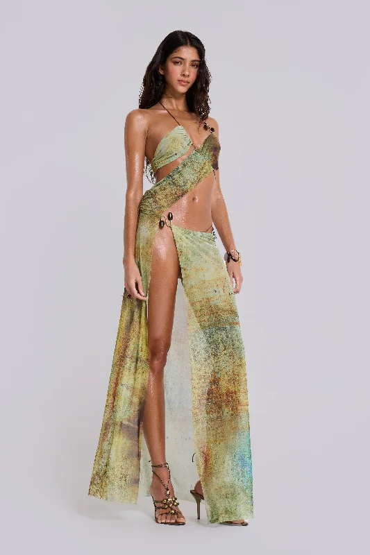 Classic Women's Clothing Styles Style Beyond Borders Cantha Asymmetric Cut Out Maxi Dress in Lagoon Classic Women's Clothing Styles Style Beyond Borders Cantha Asymmetric Cut Out Maxi Dress in Lagoon