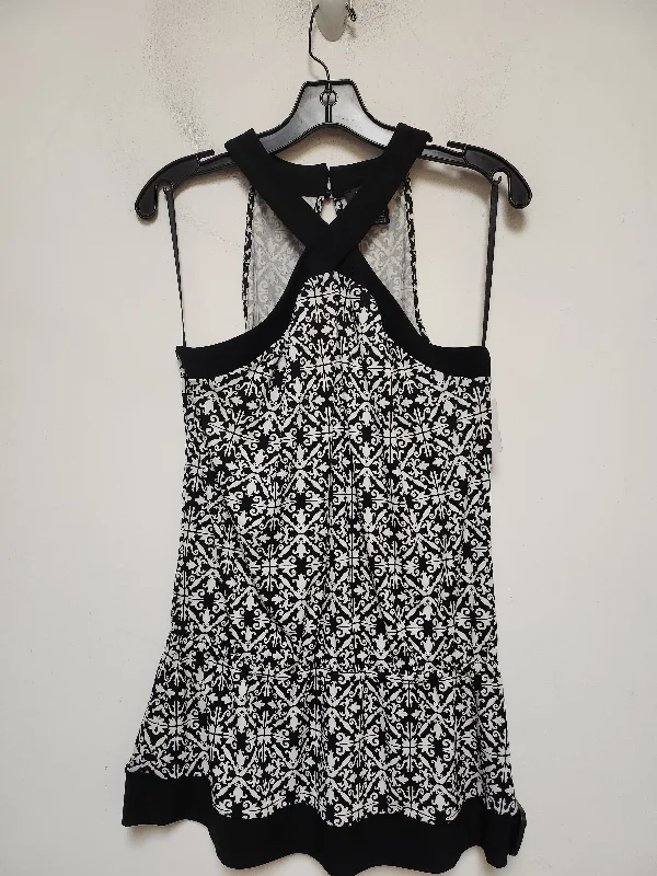 Top Sleeveless By White House Black Market In Black & White, Size: S