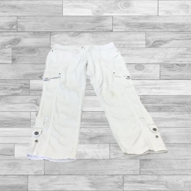 Capris By White House Black Market In White, Size: 4