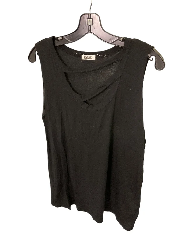 Top Sleeveless By Nordstrom In Black, Size: S