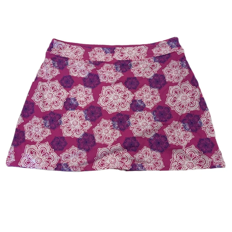 Athletic Skort By Tranquility In Pink, Size: M