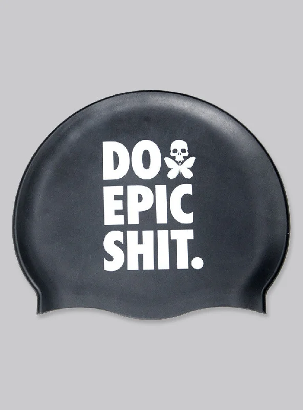 Women's Work Apparel Casual Chic Clothing Do Epic Shit Pro Silicone Swim Cap