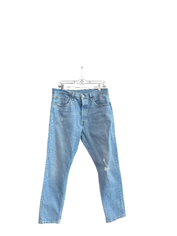 Jeans Skinny By Levis In Blue Denim, Size: 14