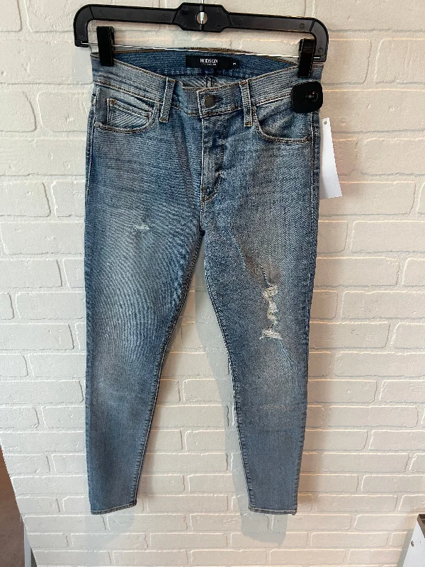 Jeans Skinny By Hudson In Blue Denim, Size: 2