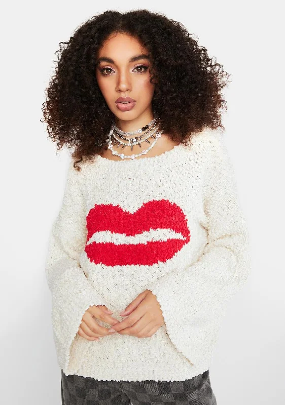 Kiss Me Down Knit Sweater