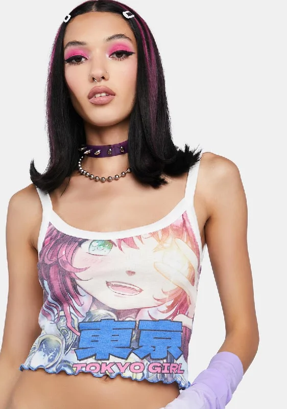 Weekend Sale Seasonal Fashion Tokyo Girl Tank Top