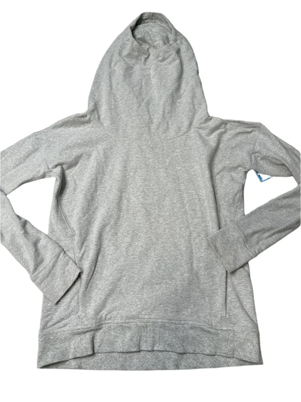 Athletic Sweatshirt Collar By Lululemon In Grey, Size: 8