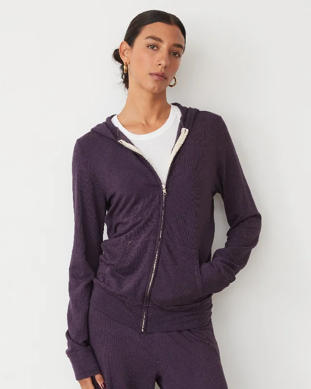 Women's Travel Apparel Sophisticated Style Supersoft Zip Up Hoody