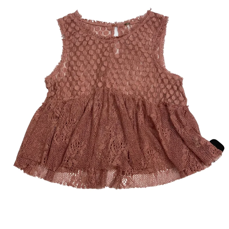 Pink Top Sleeveless Free People, Size S