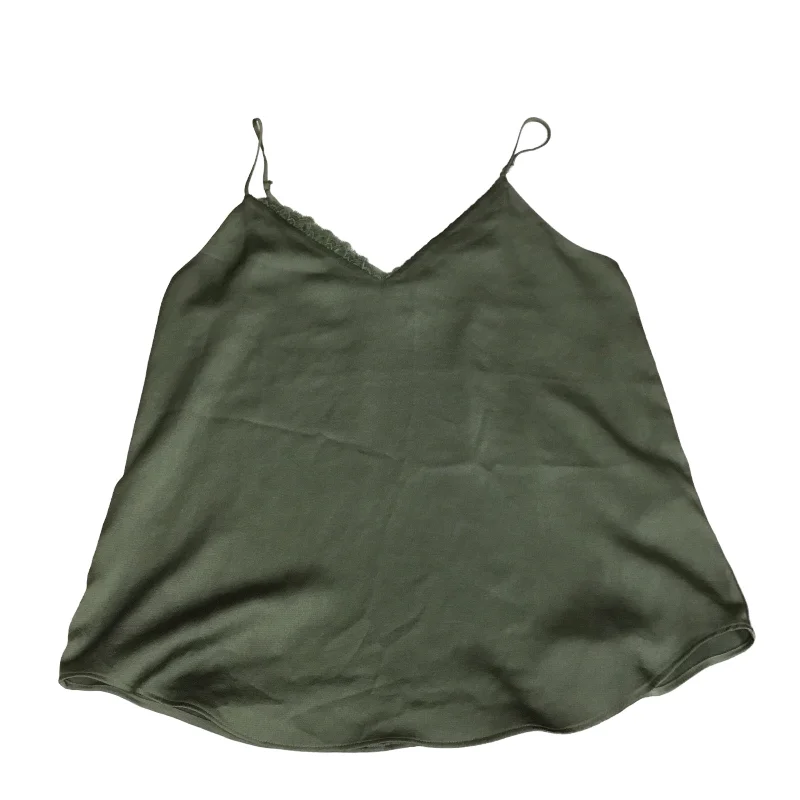 Green Top Sleeveless Express, Size M