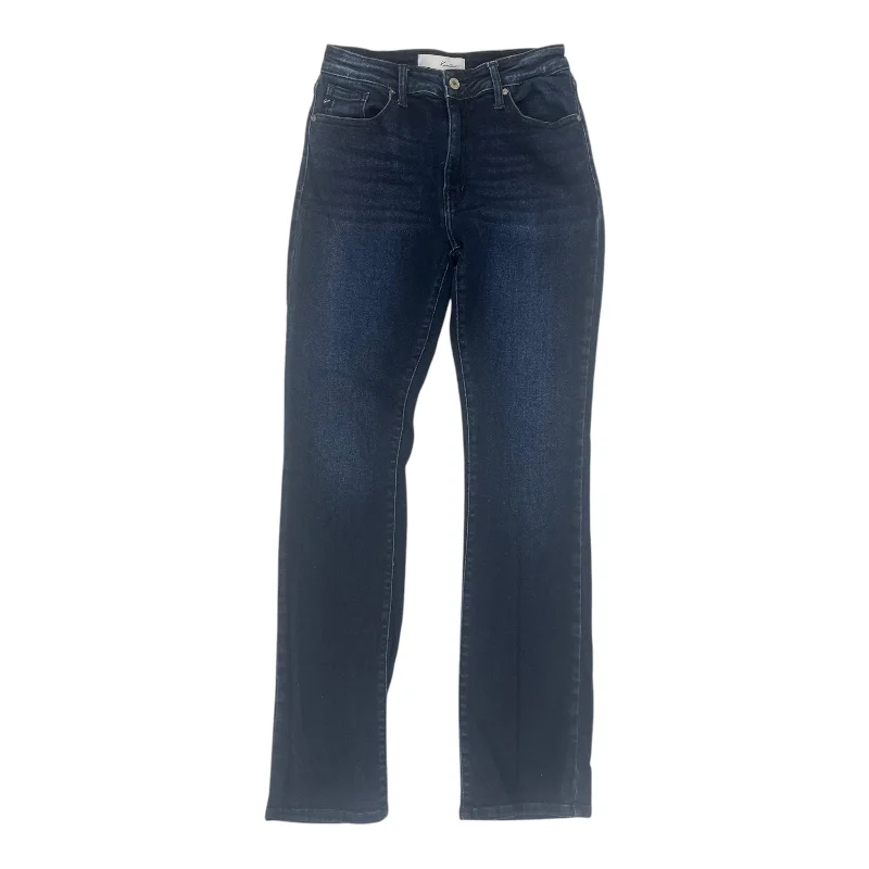 Jeans Straight By Kancan In Blue Denim, Size:6