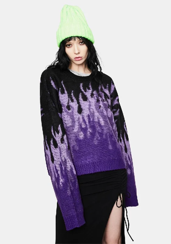 Revoly Flame Knit Sweater