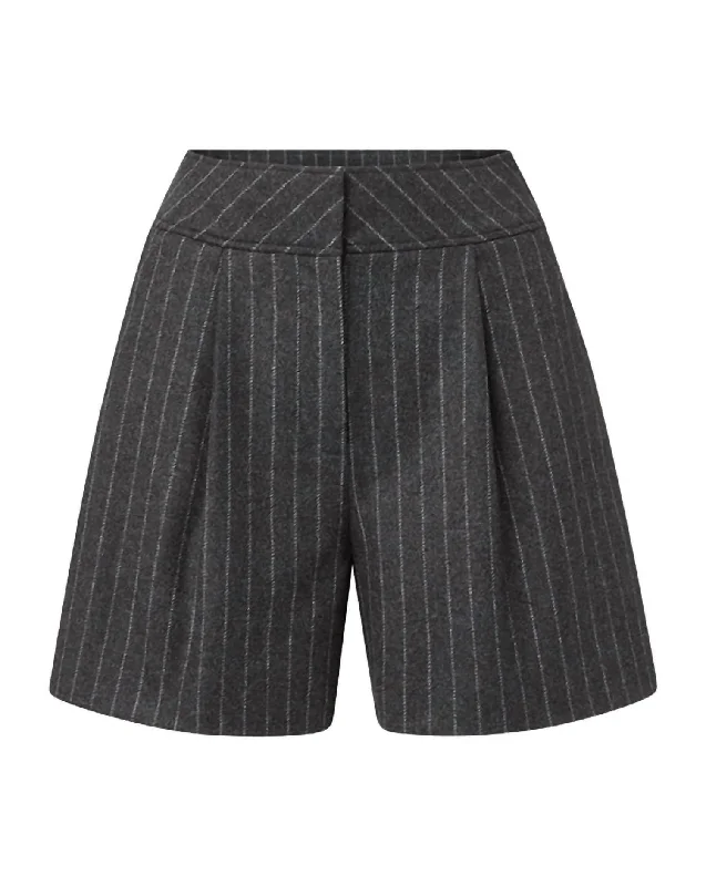 Contemporary Women's Clothing Hot Brand Discounts Haina Short In Charcoal Multi