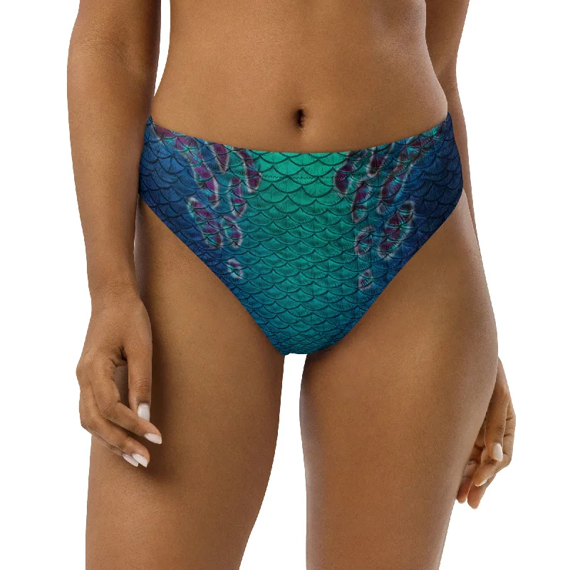 Relaxed Fashion Limited Quantities Abalone Abyss Recycled High-Waisted Bikini Bottom Relaxed Fashion Limited Quantities Abalone Abyss Recycled High-Waisted Bikini Bottom