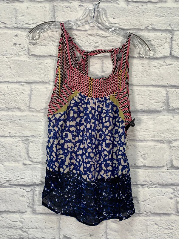 Top Sleeveless By Conditions Apply In Black & Pink, Size: Xs