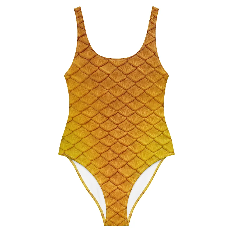 Women's Athletic Apparel Bold Fashion Golden Hour One-Piece Swimsuit