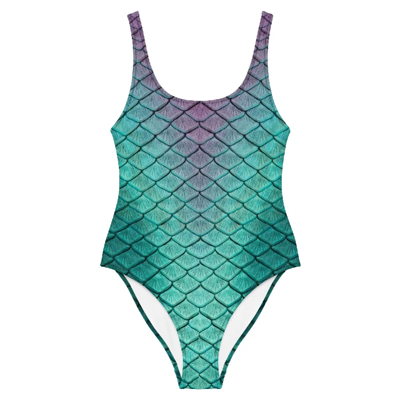 Women's Athletic Outfit Get The Latest Trends Aqua Fairy One-Piece Swimsuit