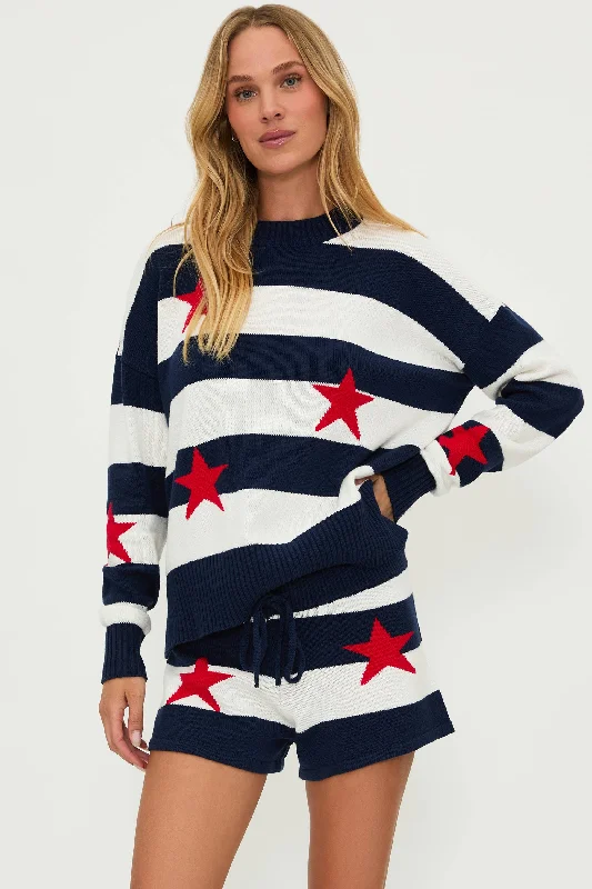 Fashion Women's Clothing Exclusive Sale Callie Sweater Liberty Stars