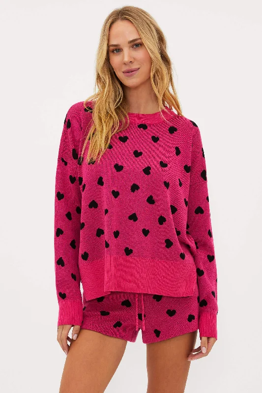Women's Casual and Dressy Outfits Big Discounts Callie Sweater Candy Hearts