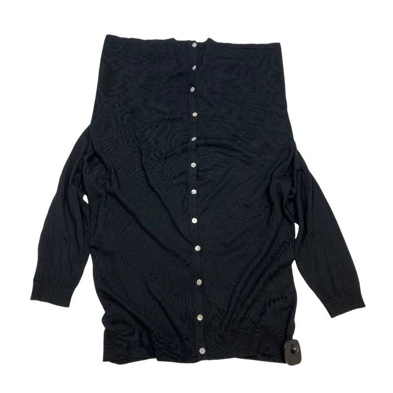 Top Long Sleeve By Lilla P In Black, Size: M