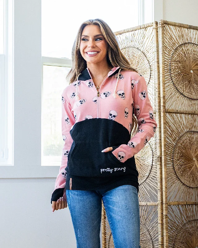 Women's Formal Clothes Flash Sale Event Ampersand Ave Pretty Scary HalfZip Sweatshirt FINAL SALE Women's Formal Clothes Flash Sale Event Ampersand Ave Pretty Scary HalfZip Sweatshirt FINAL SALE