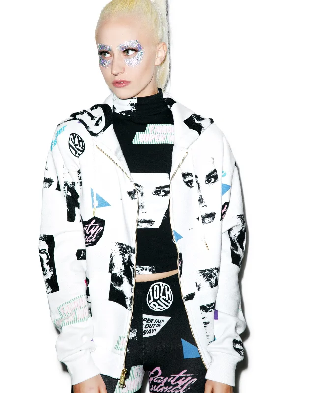 Women's Travel Attire Special Offer Editorial Map Hoodie