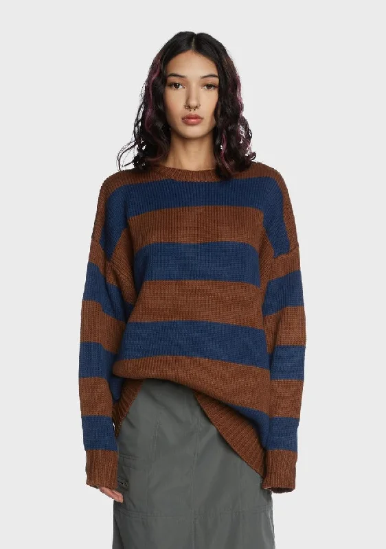 Total Inconvenience Striped Sweater