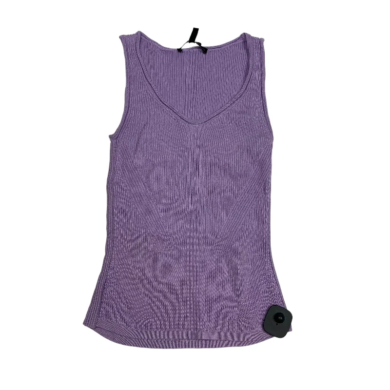 Purple Top Sleeveless White House Black Market, Size M