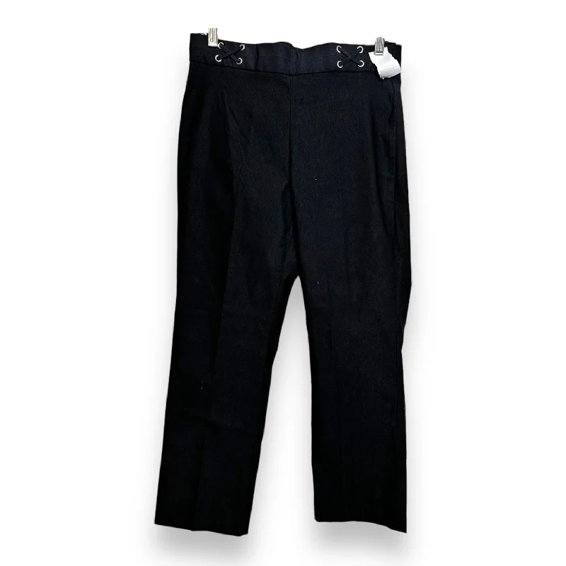 Capris By Rafaella In Black, Size: 6