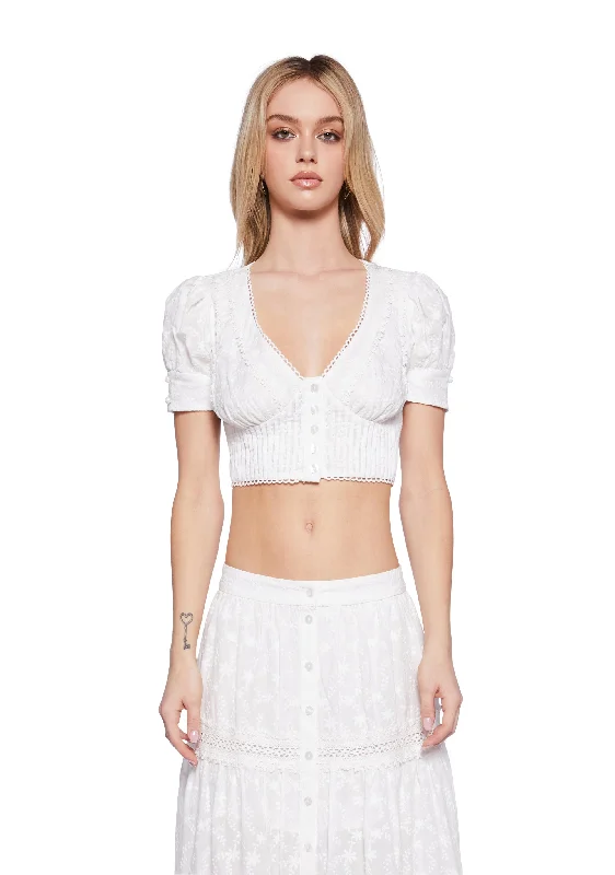 Trendy Women's Apparel for All Seasons Top Deals Our Love Song Short Sleeve Blouse